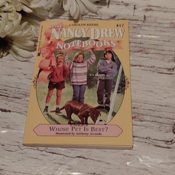 3/$13 Nancy Drew Notebooks #17 Whose Per is Best by Carolyn Keene - Picture 1 of 5